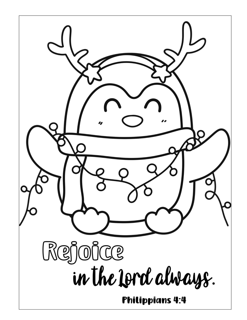 free christian christmas coloring pages - out upon the waters